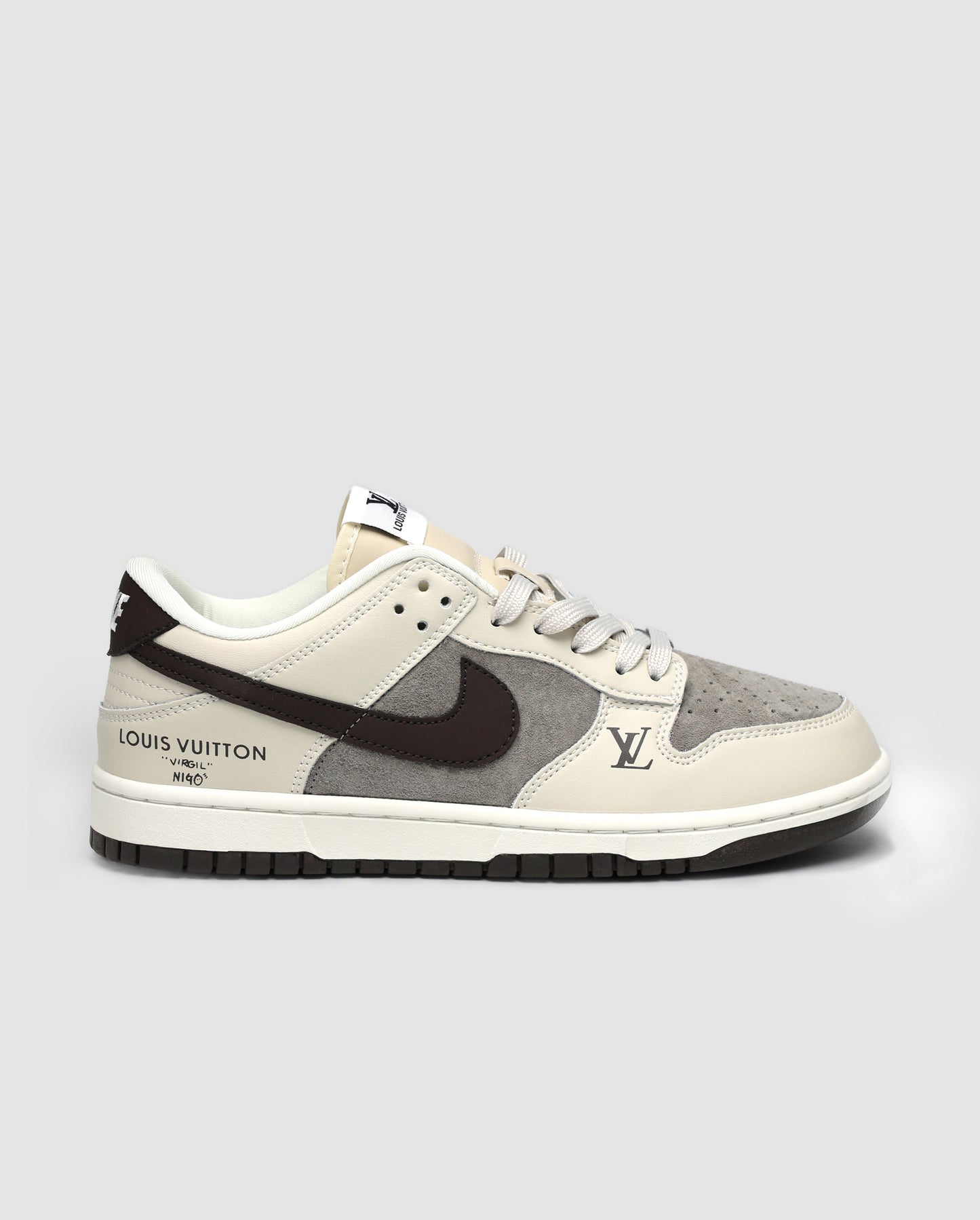 Nike SB Dunk Low x Louis Vuitton Grey Black