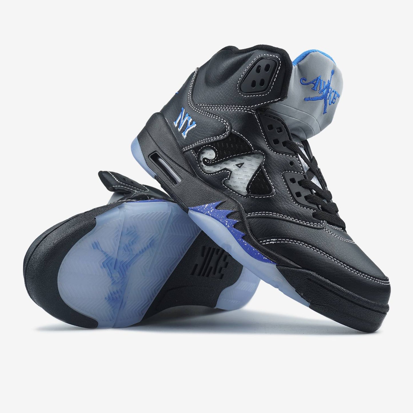 Jordan 5 Awake NY Blue Black
