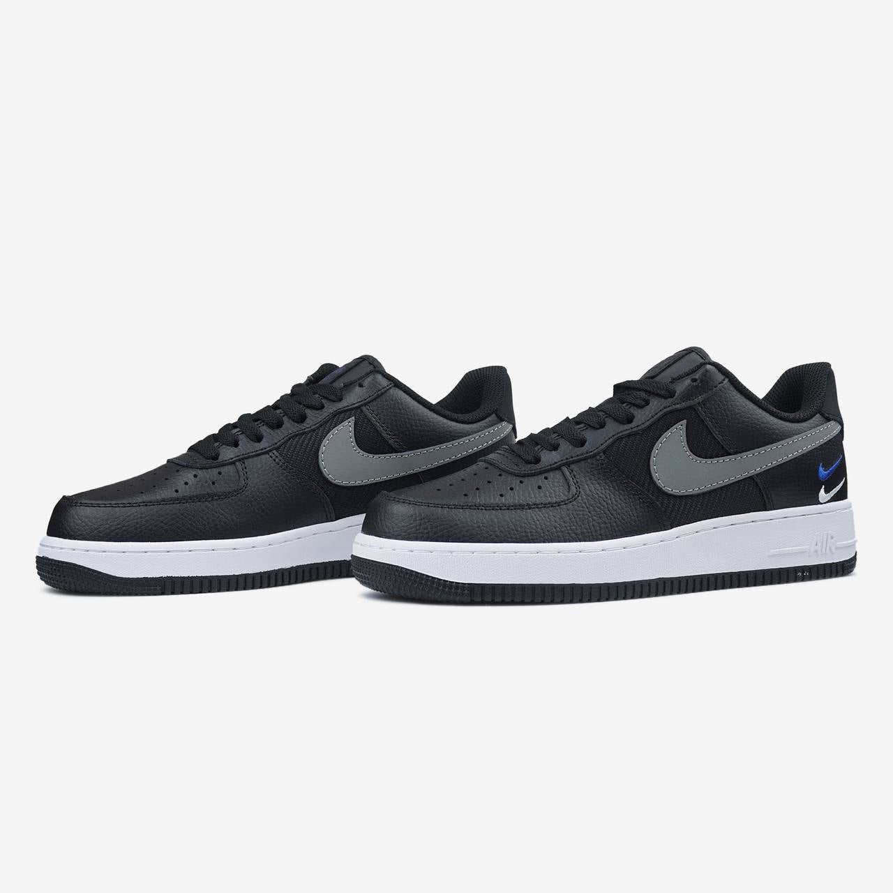Nike Air Force 1 Low Se Mini Swoosh Casual Shoes Black G