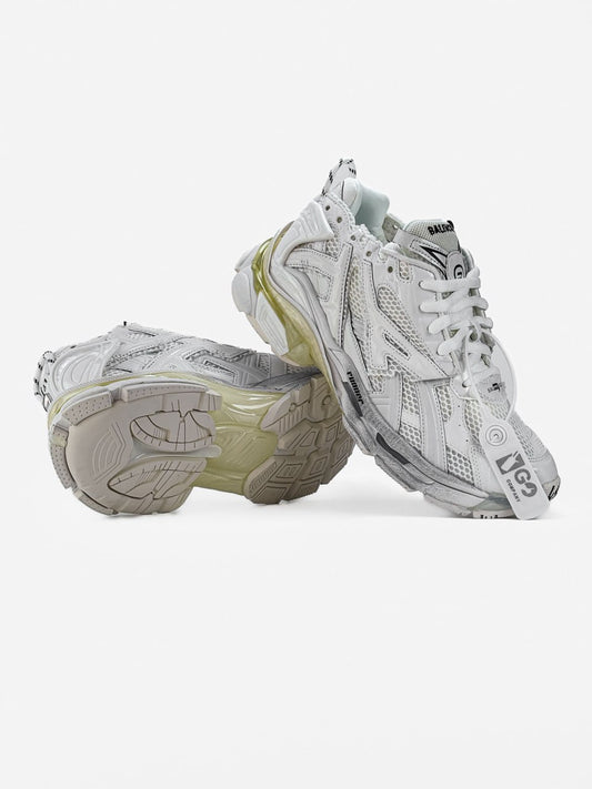 Balenciaga Runner Trainers Nylon White