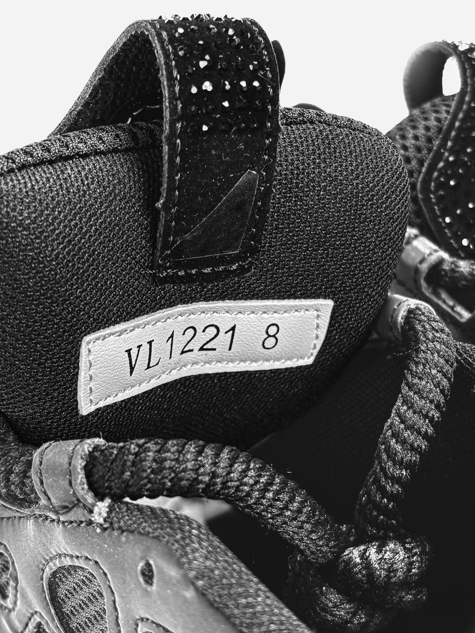Louis Vuitton LV Skate Sneaker Black Crystal