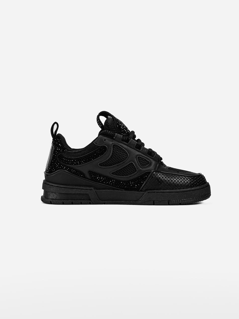 Louis Vuitton LV Skate Sneaker Black Crystal