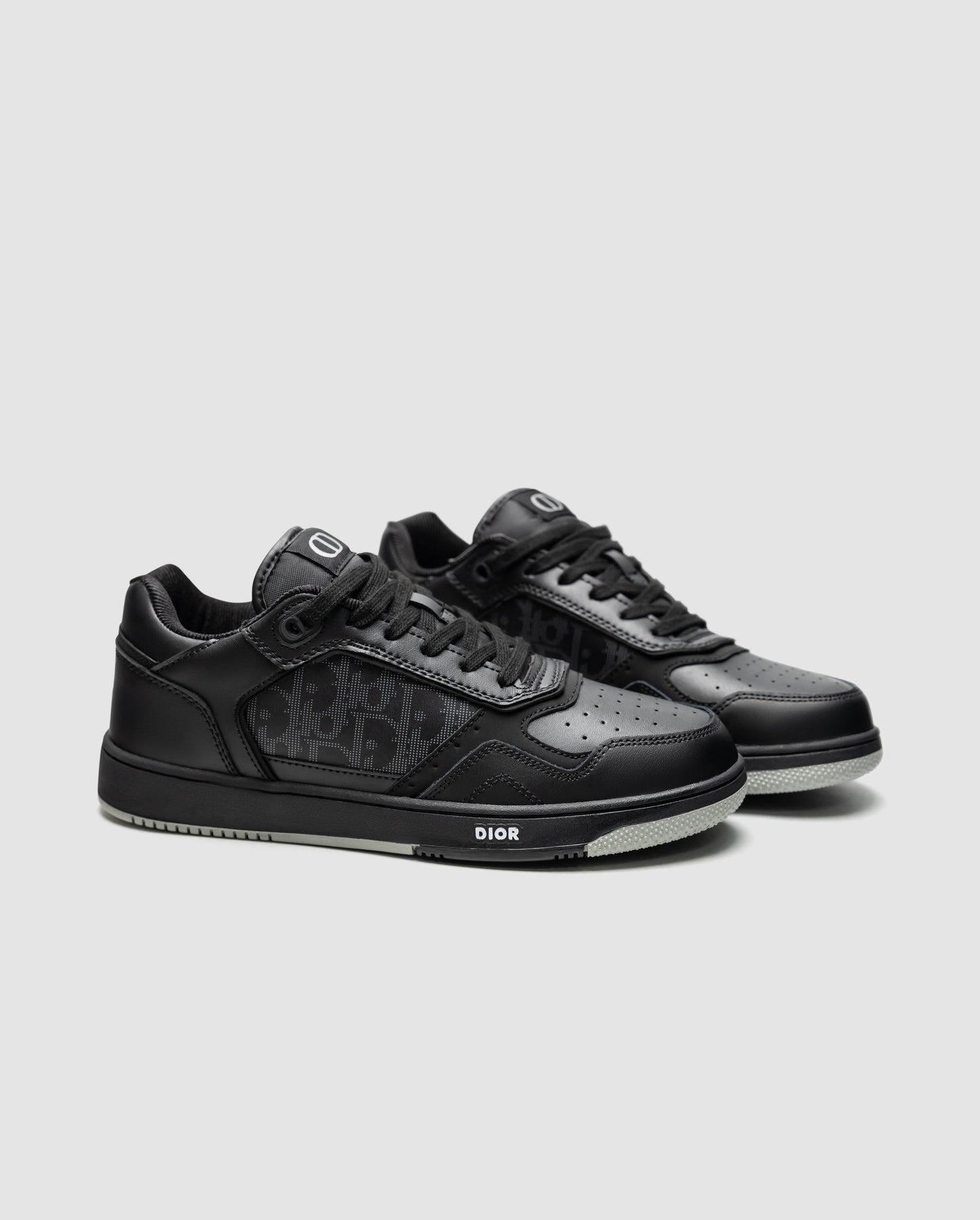 Dior B27 Uptown Low-Top Sneaker Black/Grey