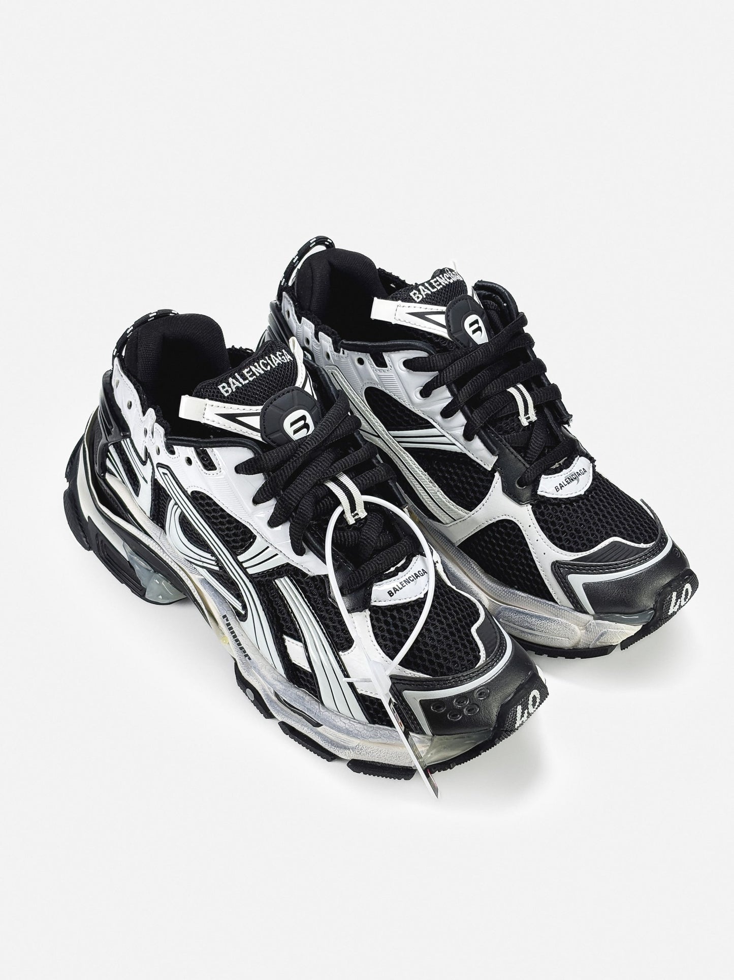 Balenciaga Runner Black/White