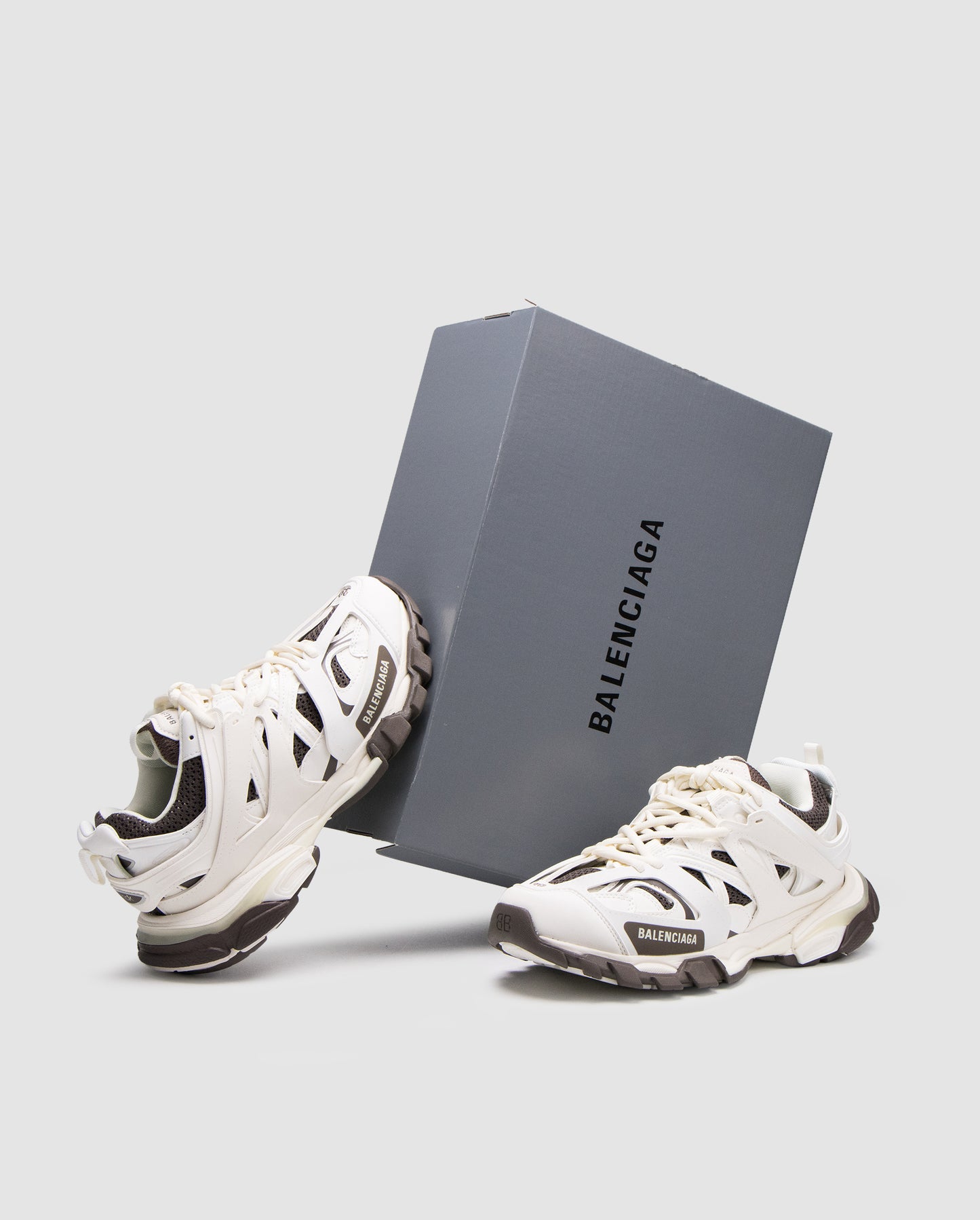 BALENCIAGA Track 3.0 Cream/Brown