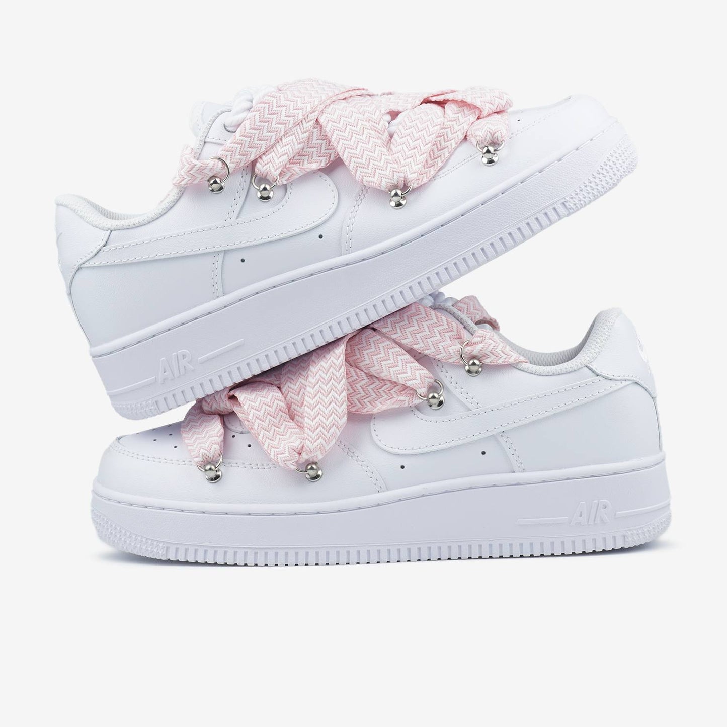 Nike Air Force 1 Low Custom Lanvin Laces Pink G