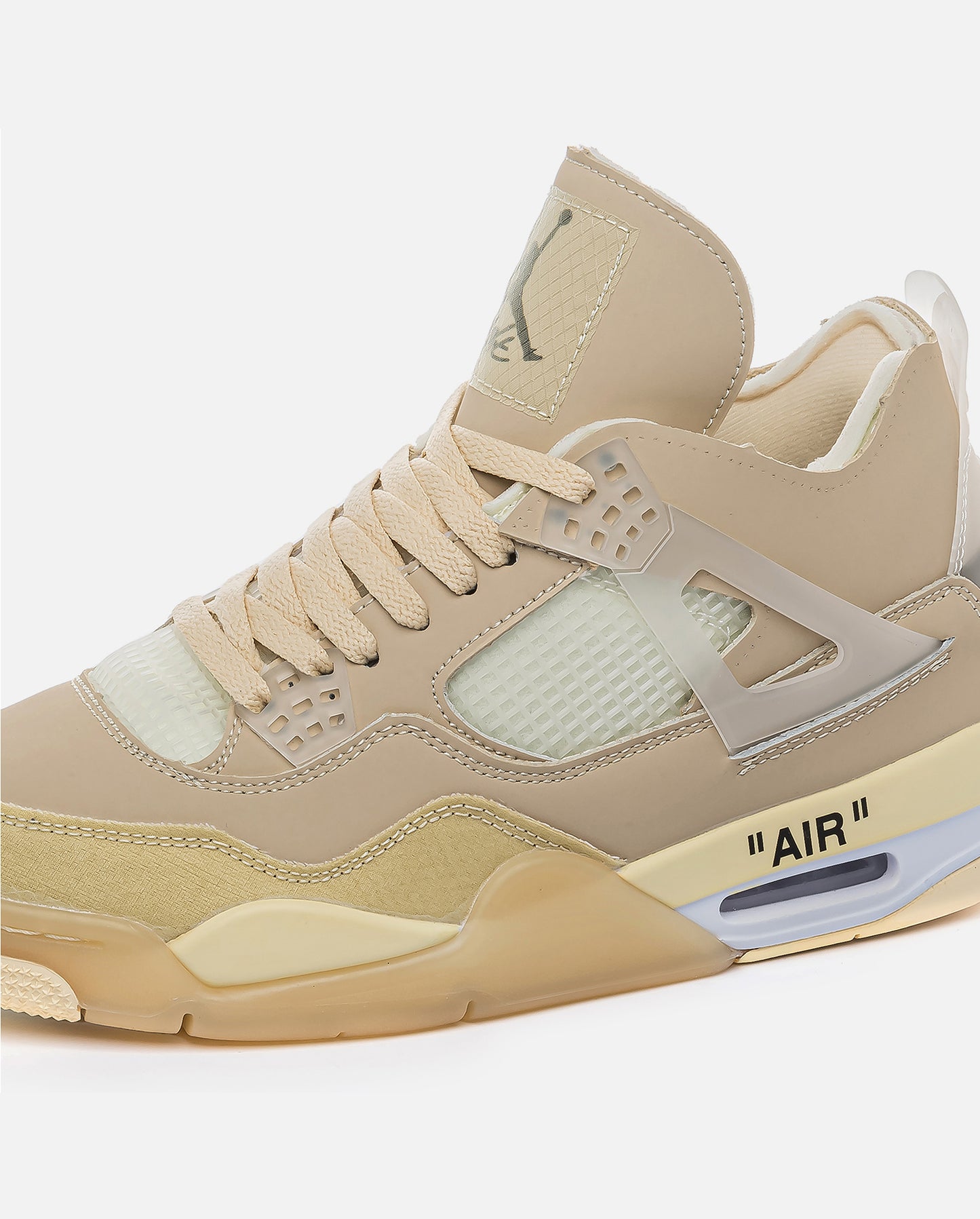 Jordan 4 Off White Sail