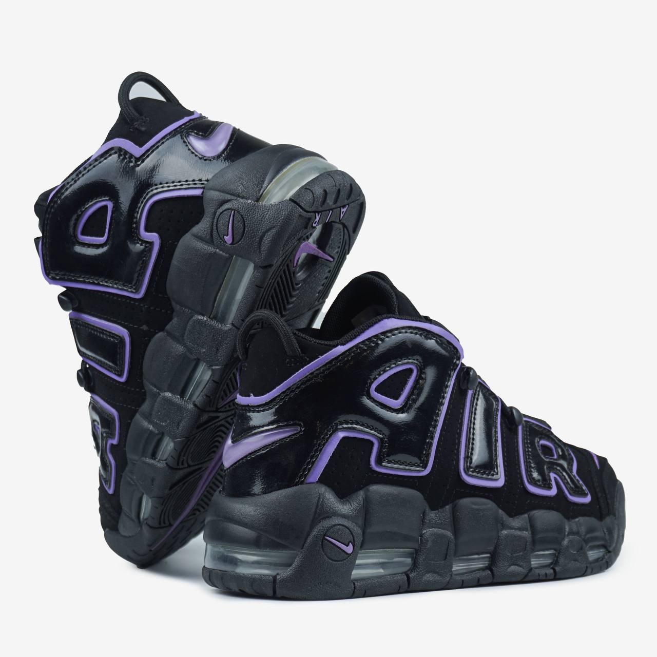 Nike Air More Uptempo Purple Black