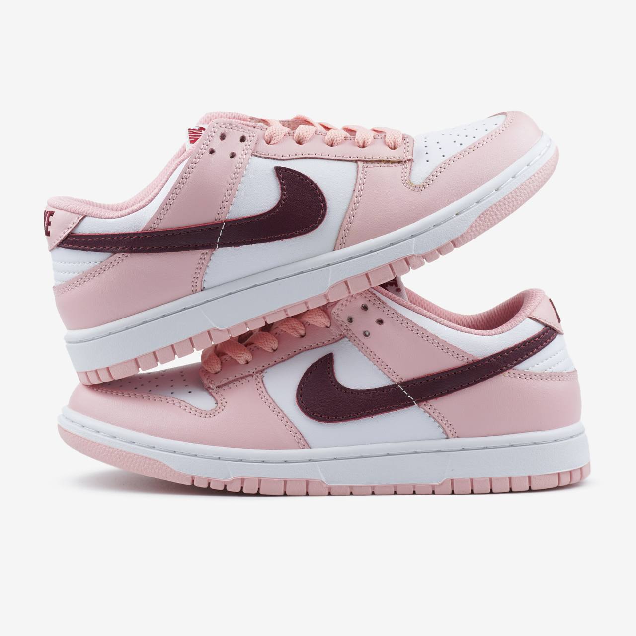Nike Dunk Low Pink Foam Red White