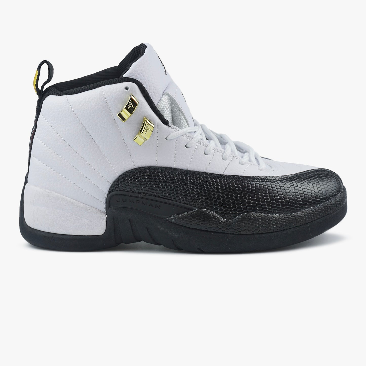 Jordan 12 Retro Taxi White Black