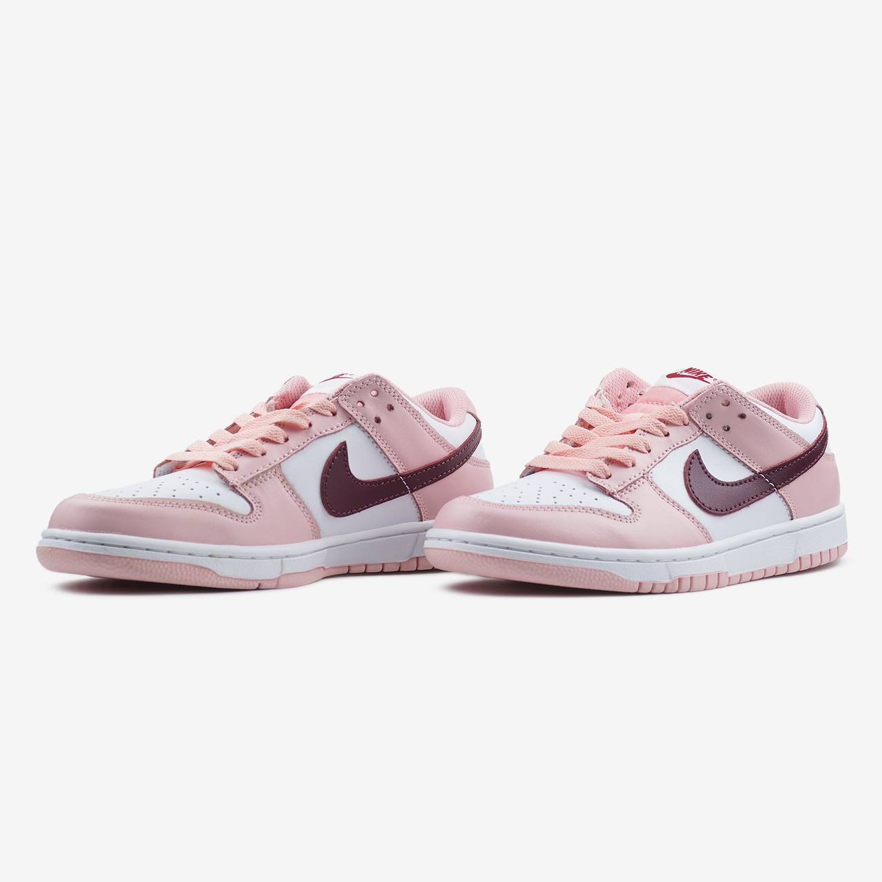 Nike Dunk Low Pink Foam Red White