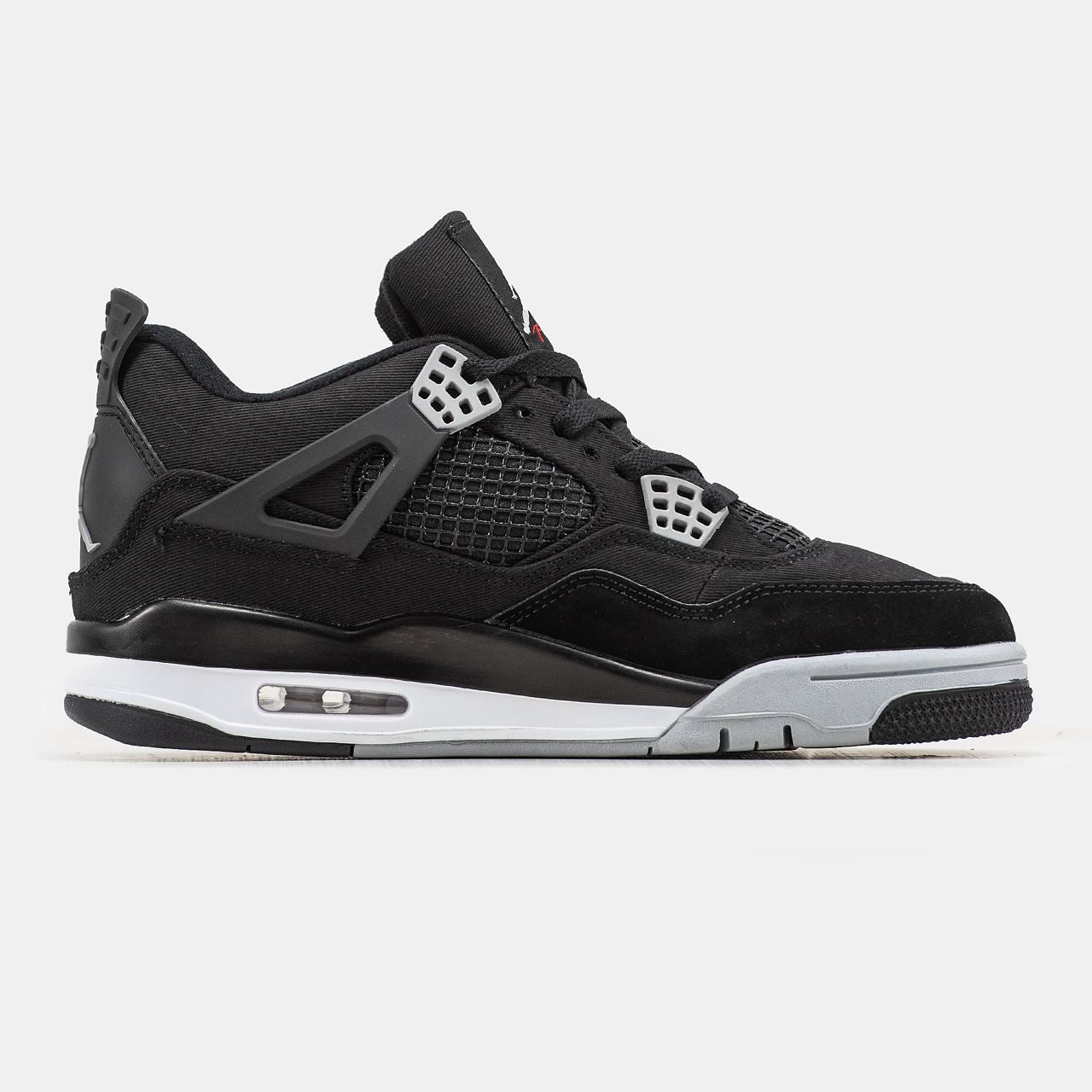 Jordan 4 Black Canvas