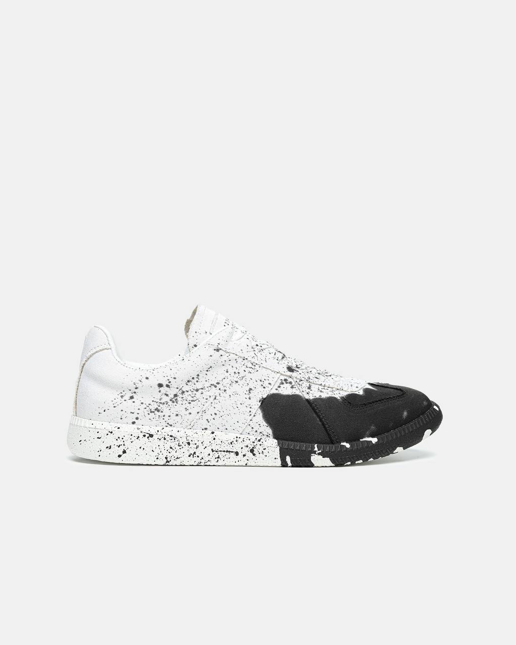 Maison Margiela Repli White Black Paint