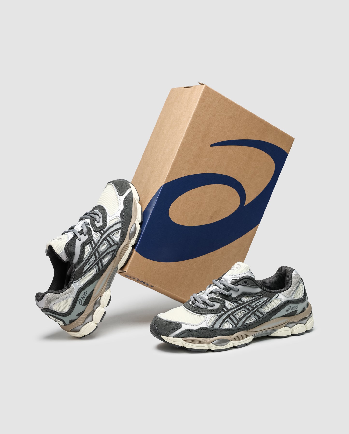 Asics Gel NYC Oatmeal Obsidian Grey