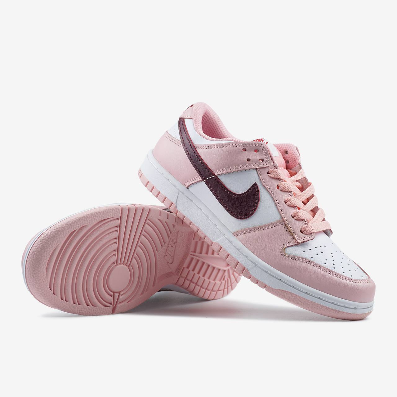 Nike Dunk Low Pink Foam Red White