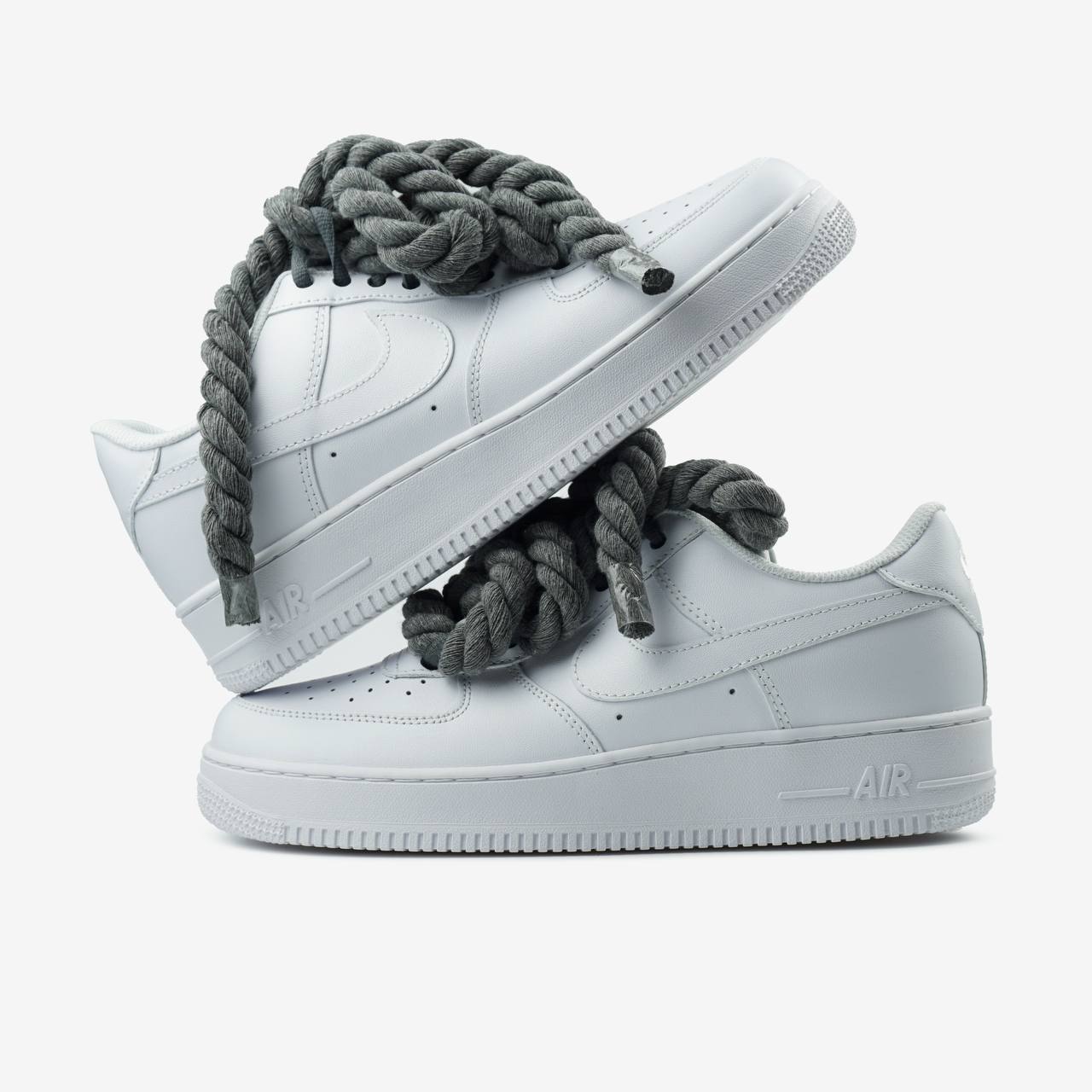Nike Air Force 1 Rope Laces Grey G