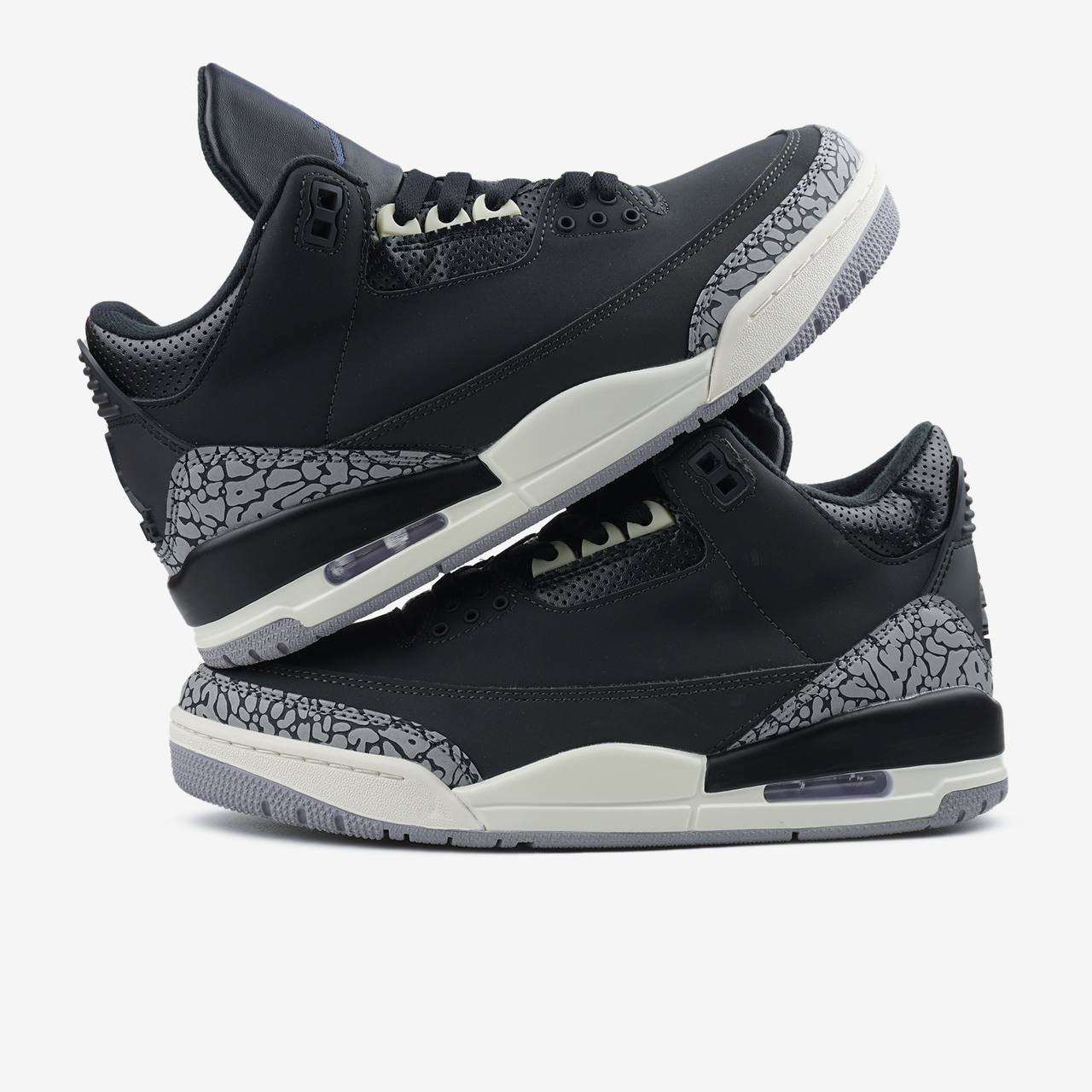 Jordan 3 Off-Noir Black 38