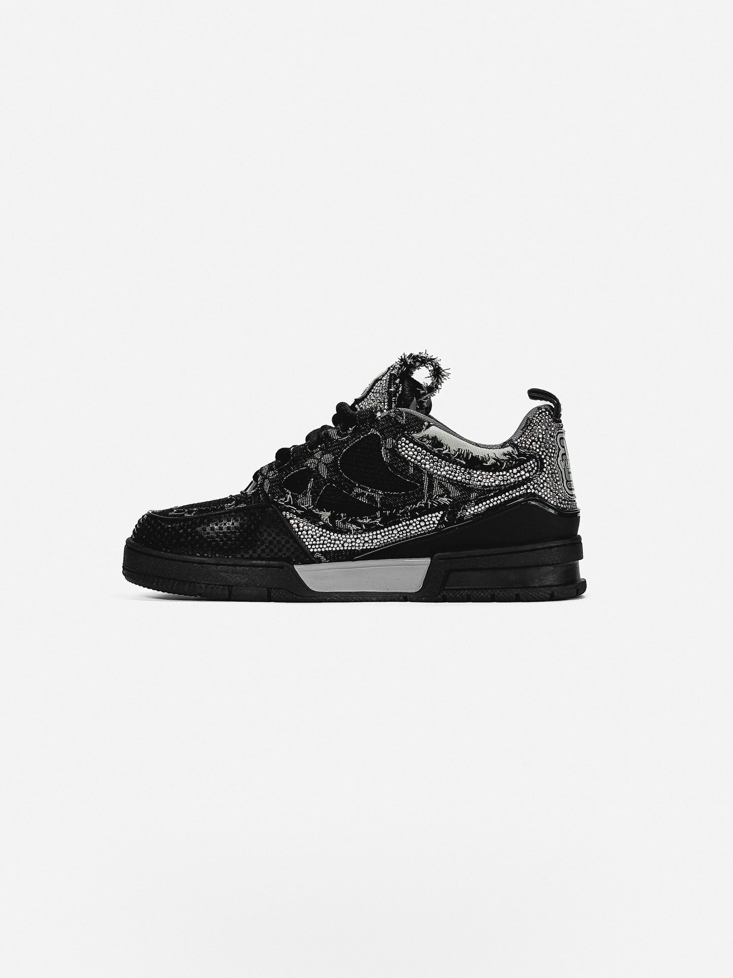 Louis Vuitton Skate 'Black Swarovski Monogram
