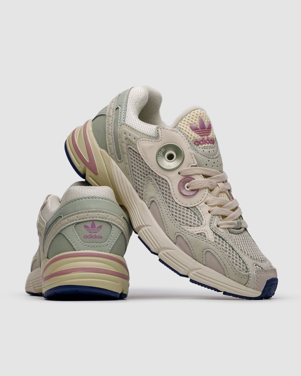Adidas Astir Beige/Violet/Green