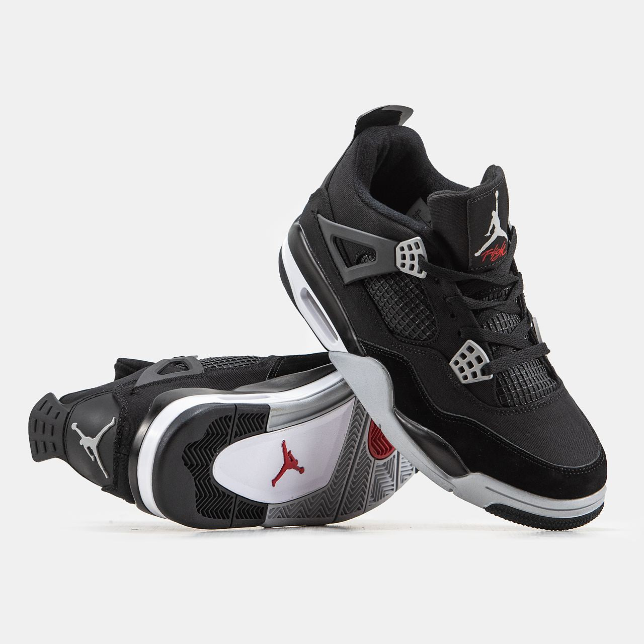 Jordan 4 Black Canvas