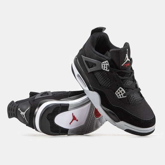 Jordan 4 Black Canvas