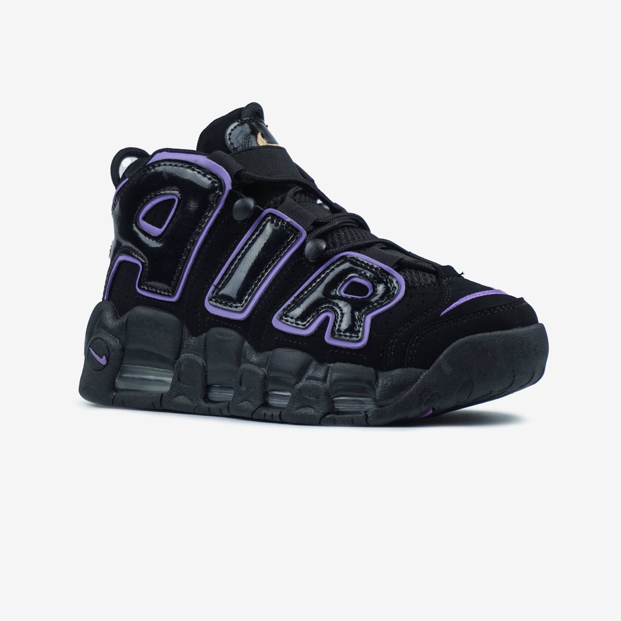 Nike Air More Uptempo Purple Black