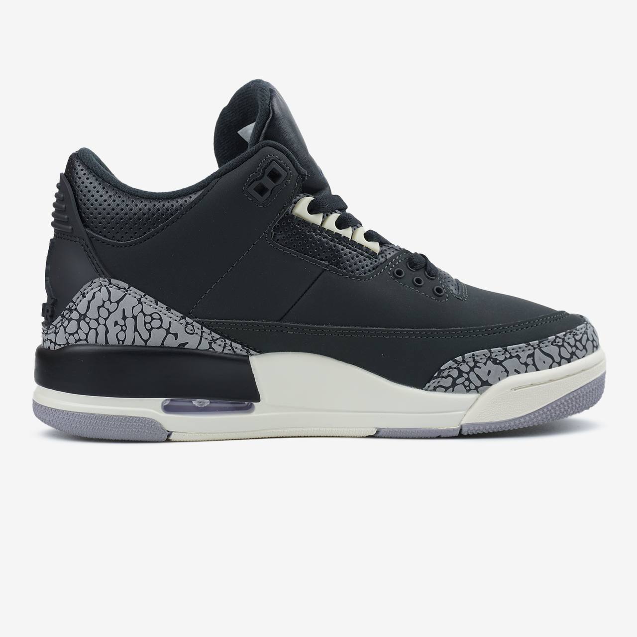 Jordan 3 Off-Noir Black 38