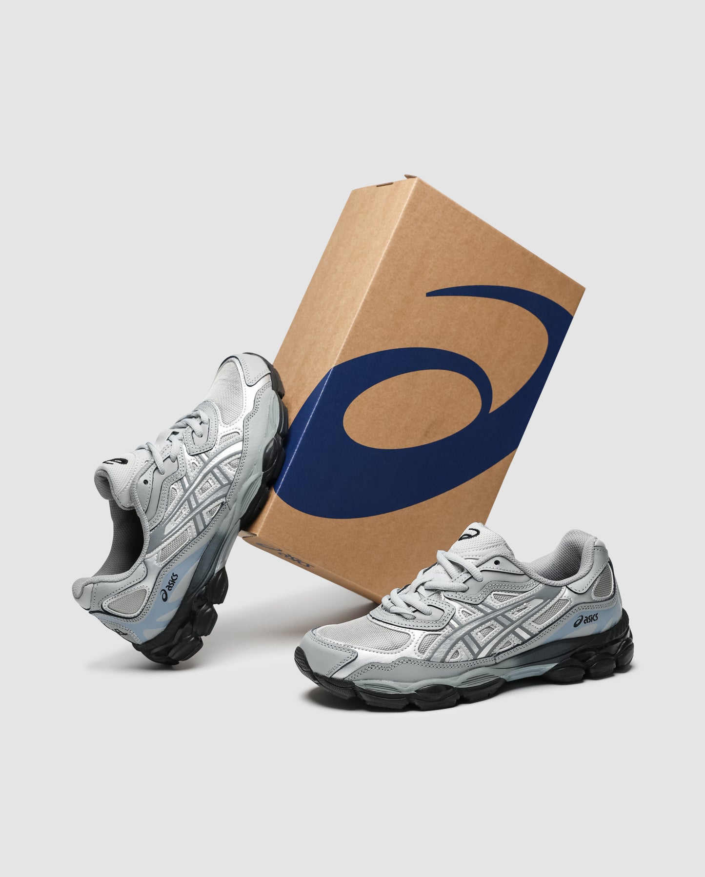 Asics Gel NYC Silver/Black
