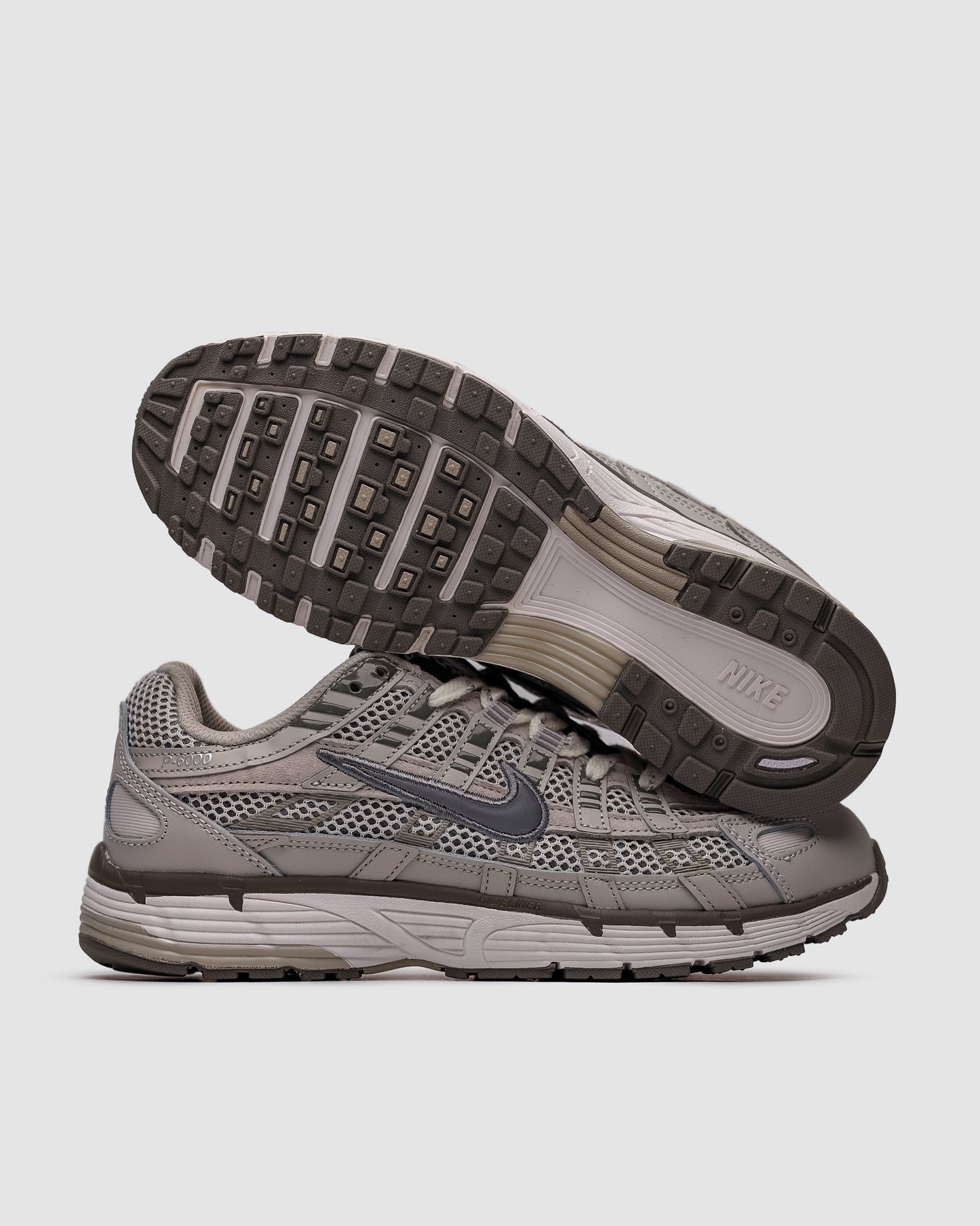 Nike P-6000 Light Grey/White