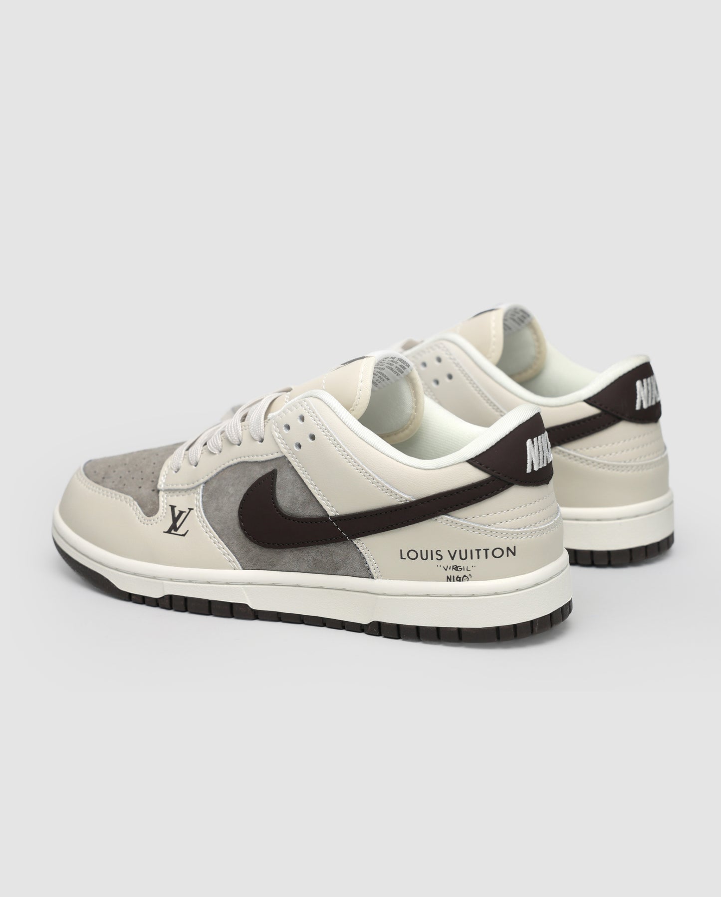 Nike SB Dunk Low x Louis Vuitton Grey Black