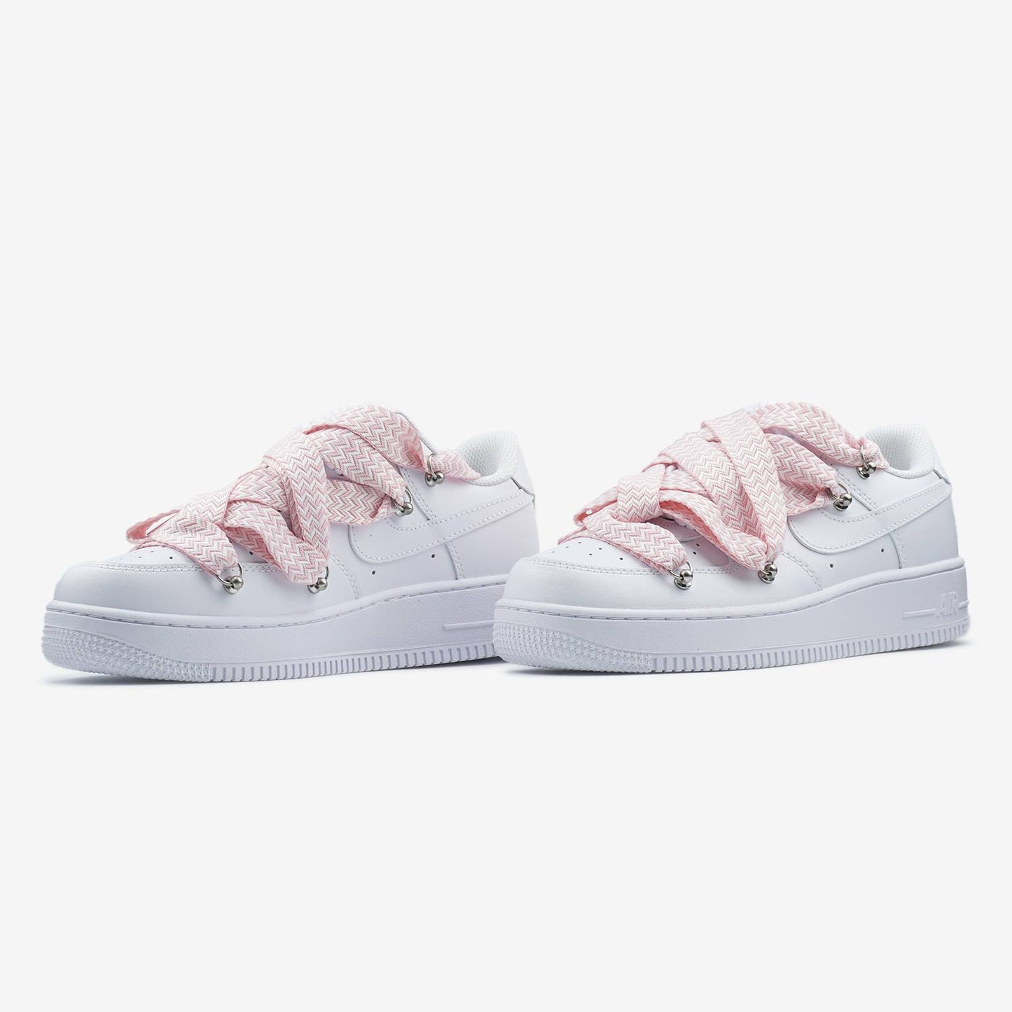 Nike Air Force 1 Low Custom Lanvin Laces Pink G