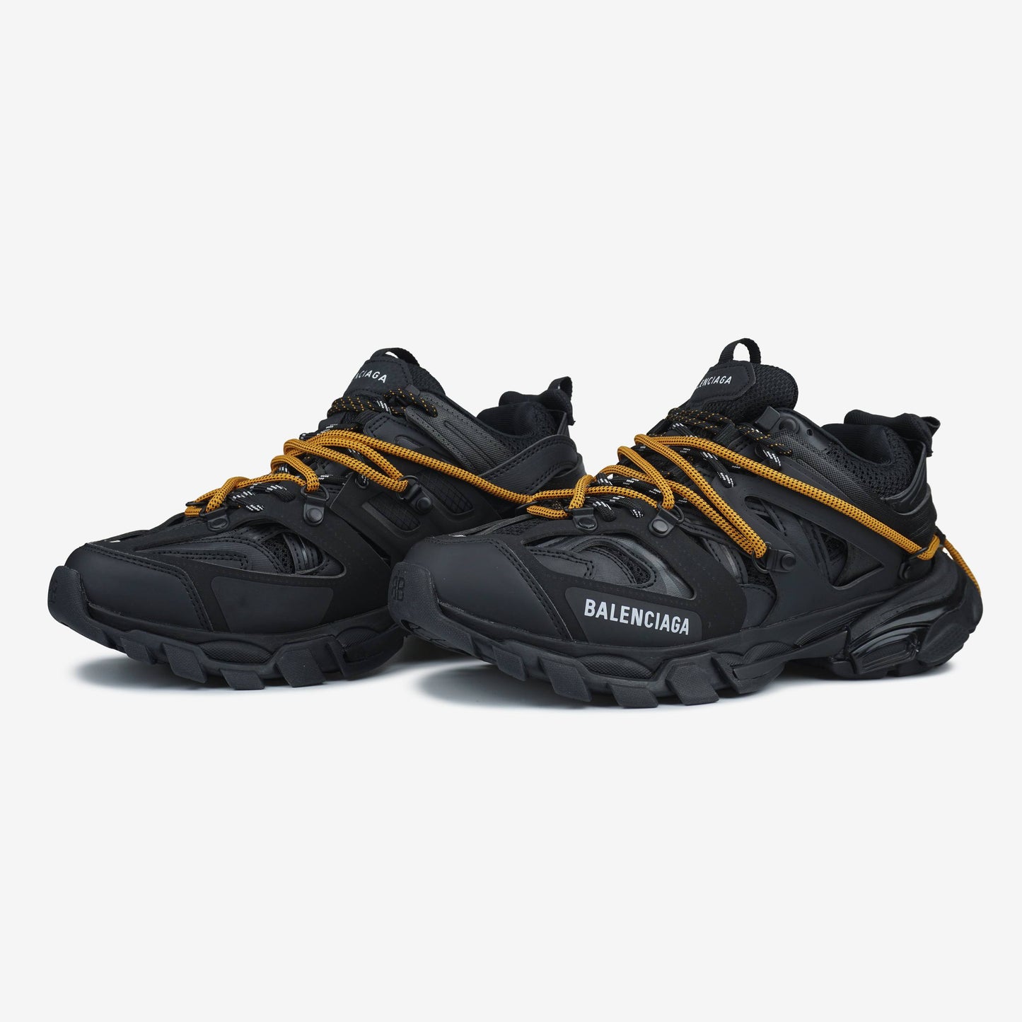 Balenciaga Track Trail Laces Black Orange