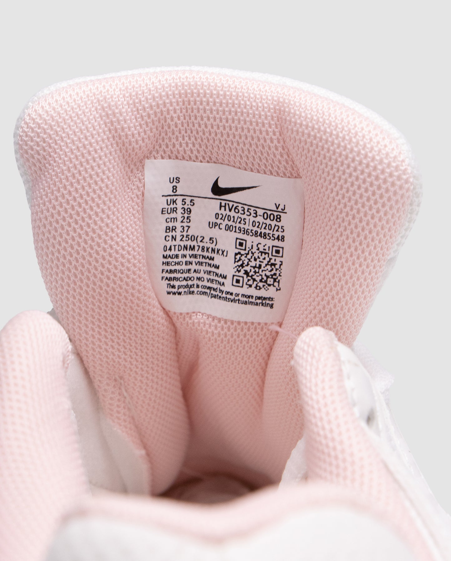 Nike P-6000 White/Pink