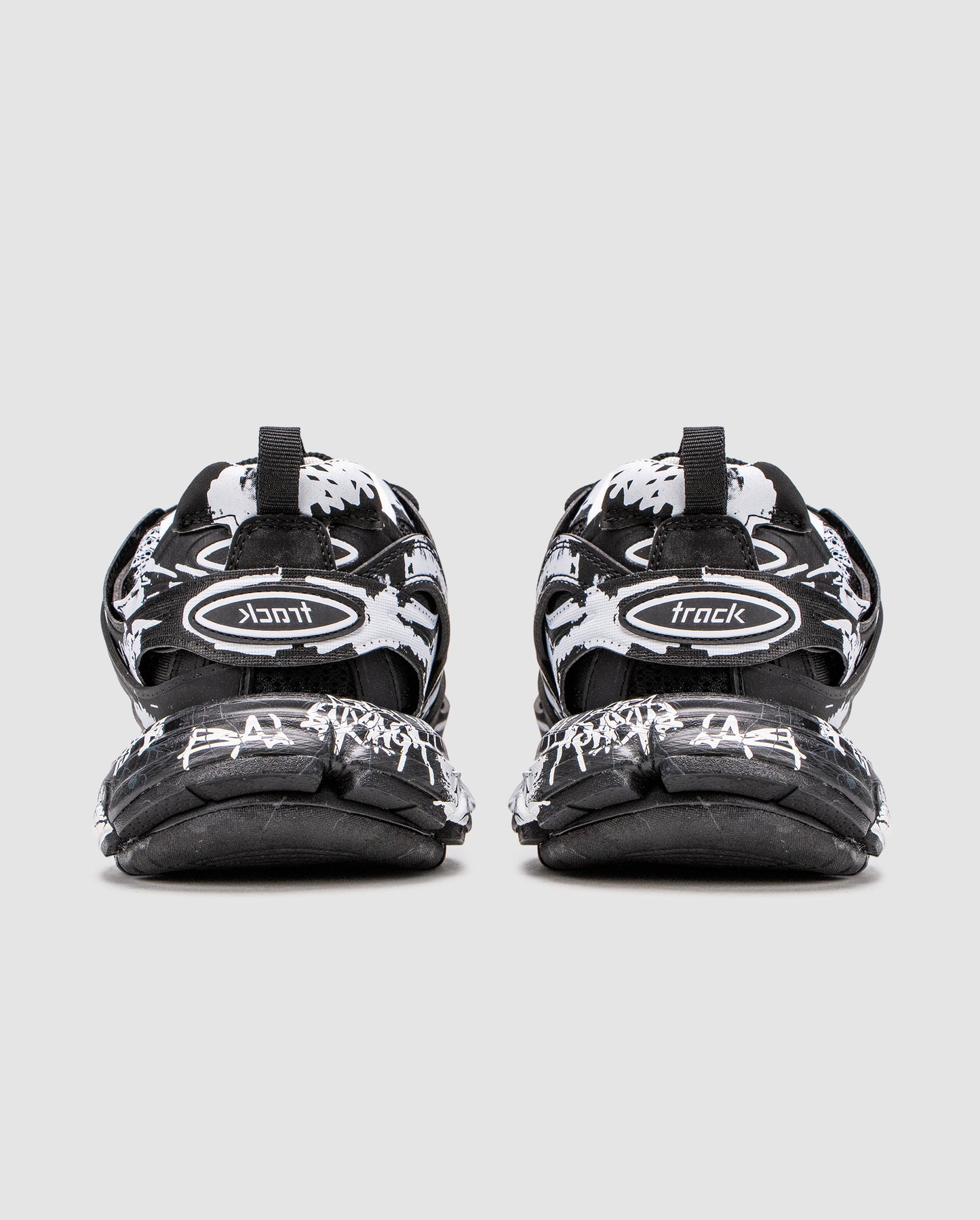 Balenciaga Track Graffiti Black/White