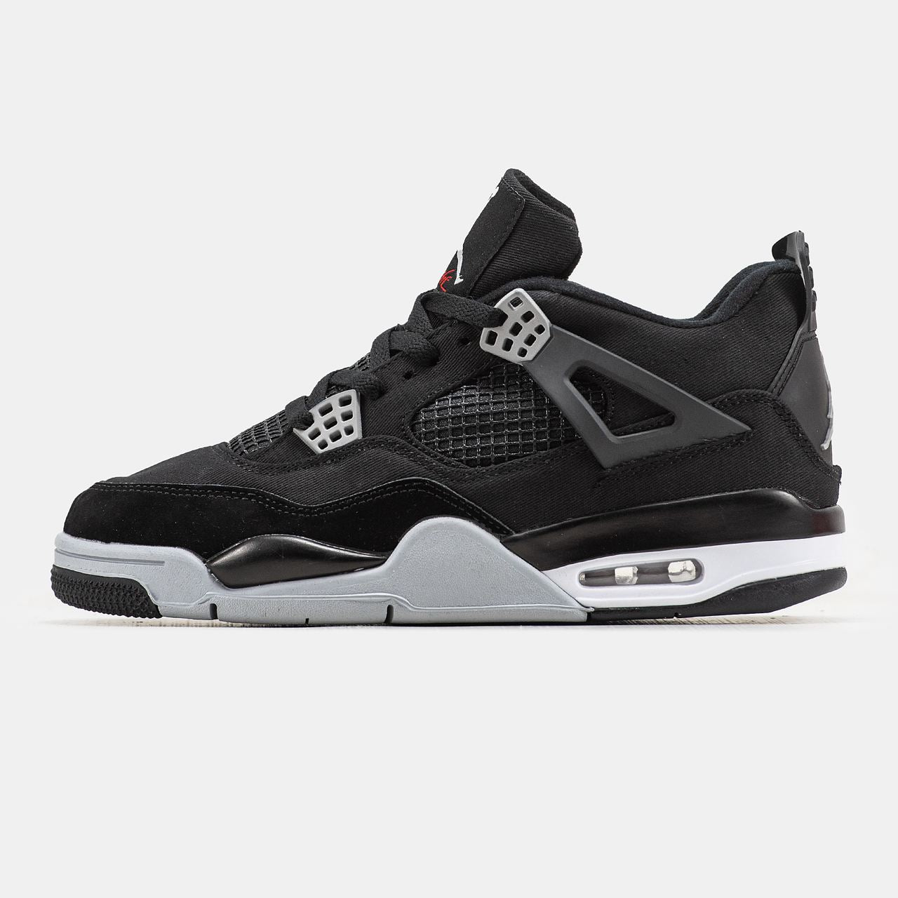 Jordan 4 Black Canvas