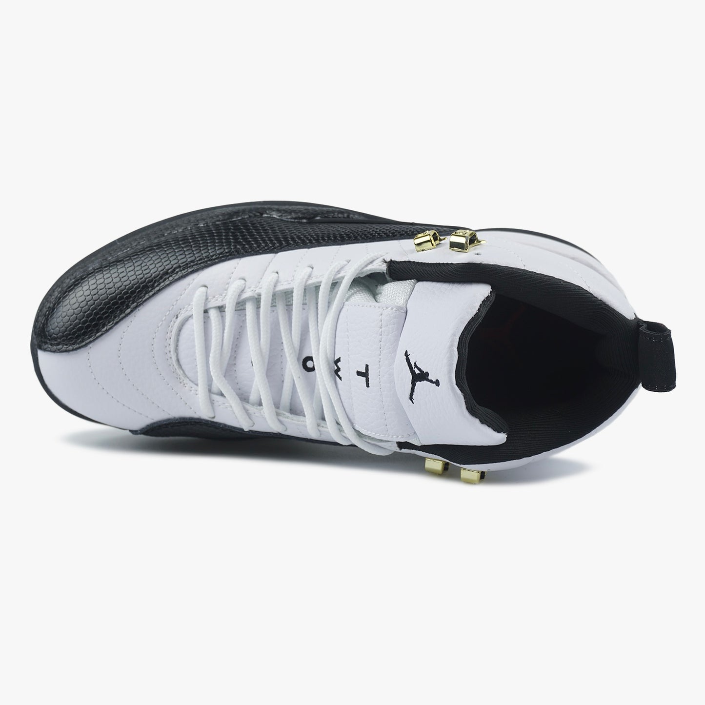 Jordan 12 Retro Taxi White Black