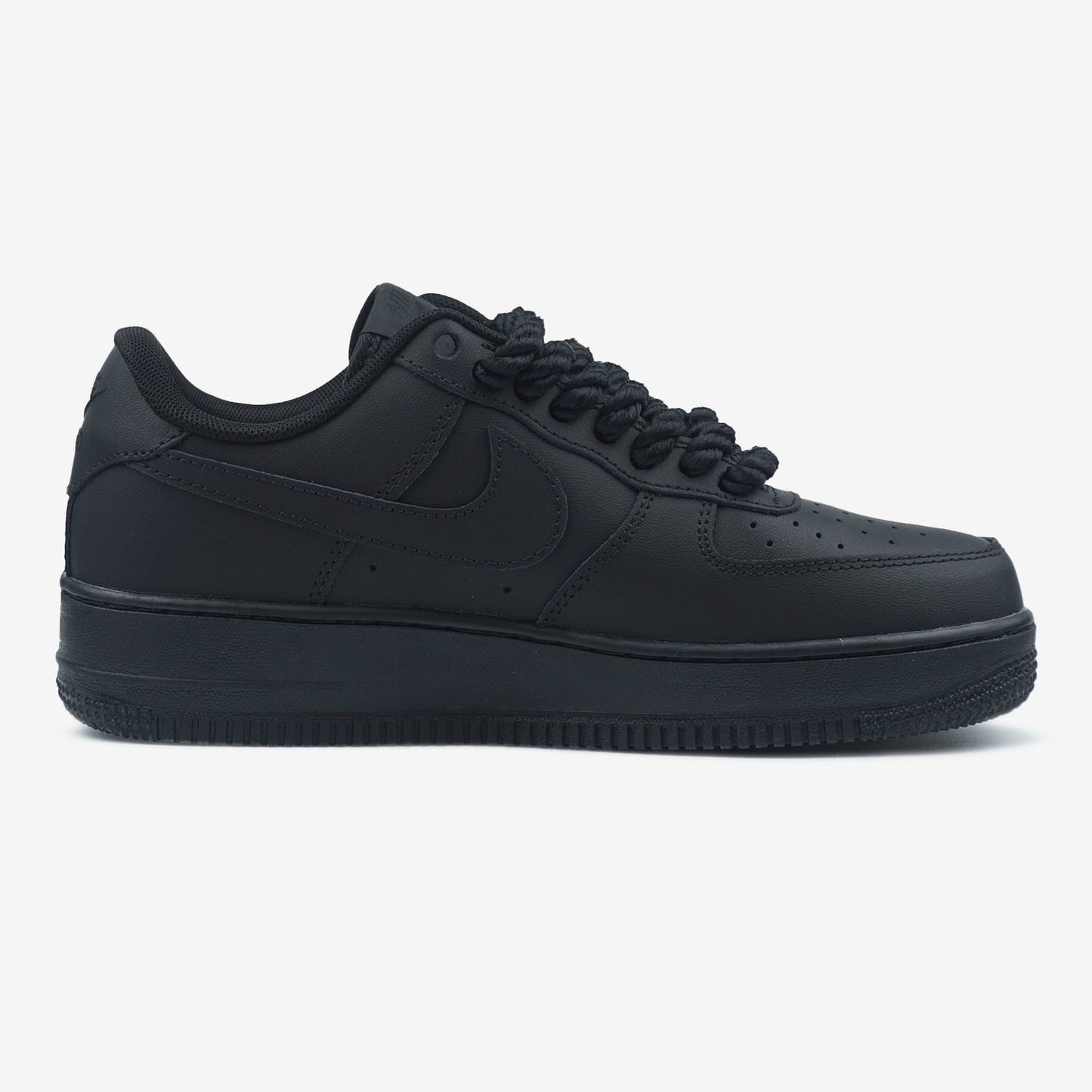 Nike Air Force 1 Low Black Rope Laces G