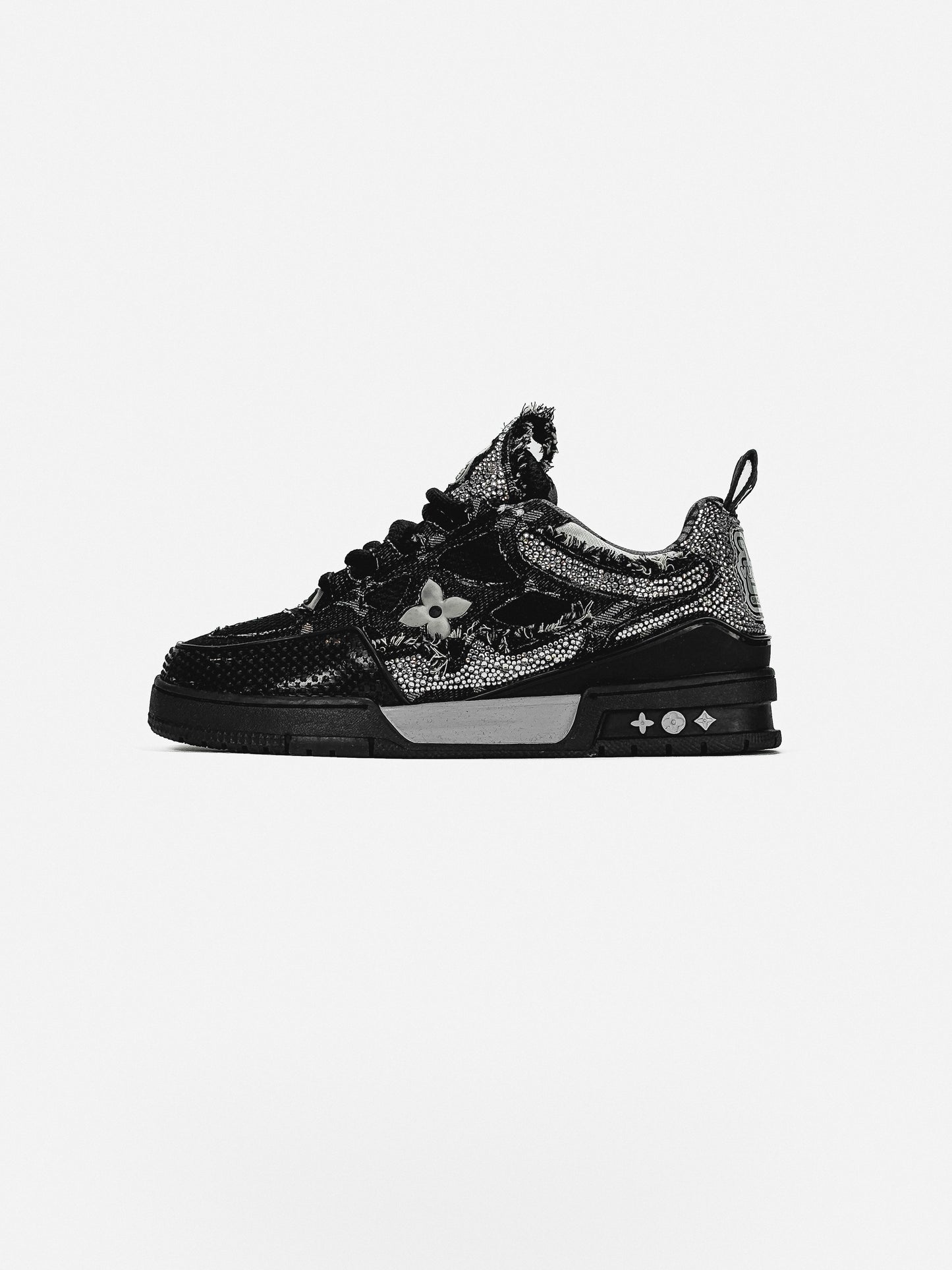 Louis Vuitton Skate 'Black Swarovski Monogram
