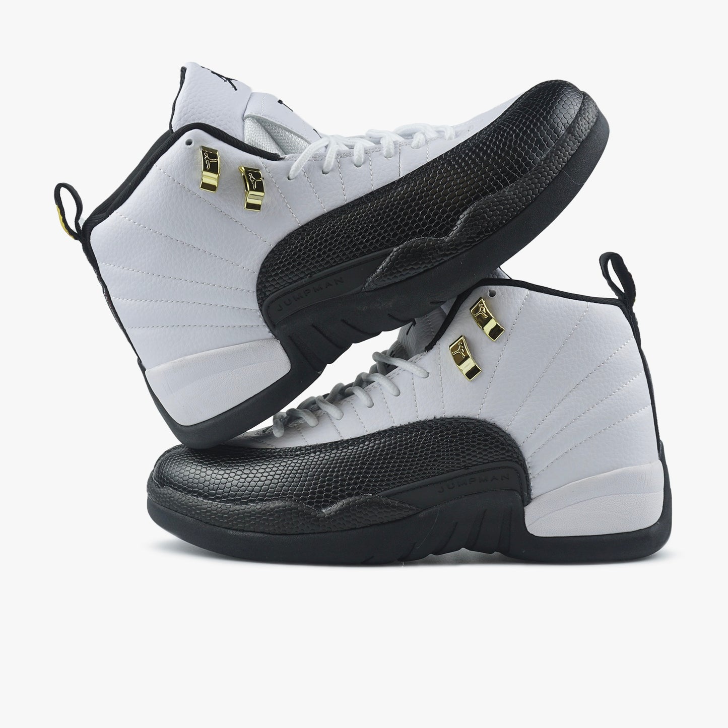 Jordan 12 Retro Taxi White Black