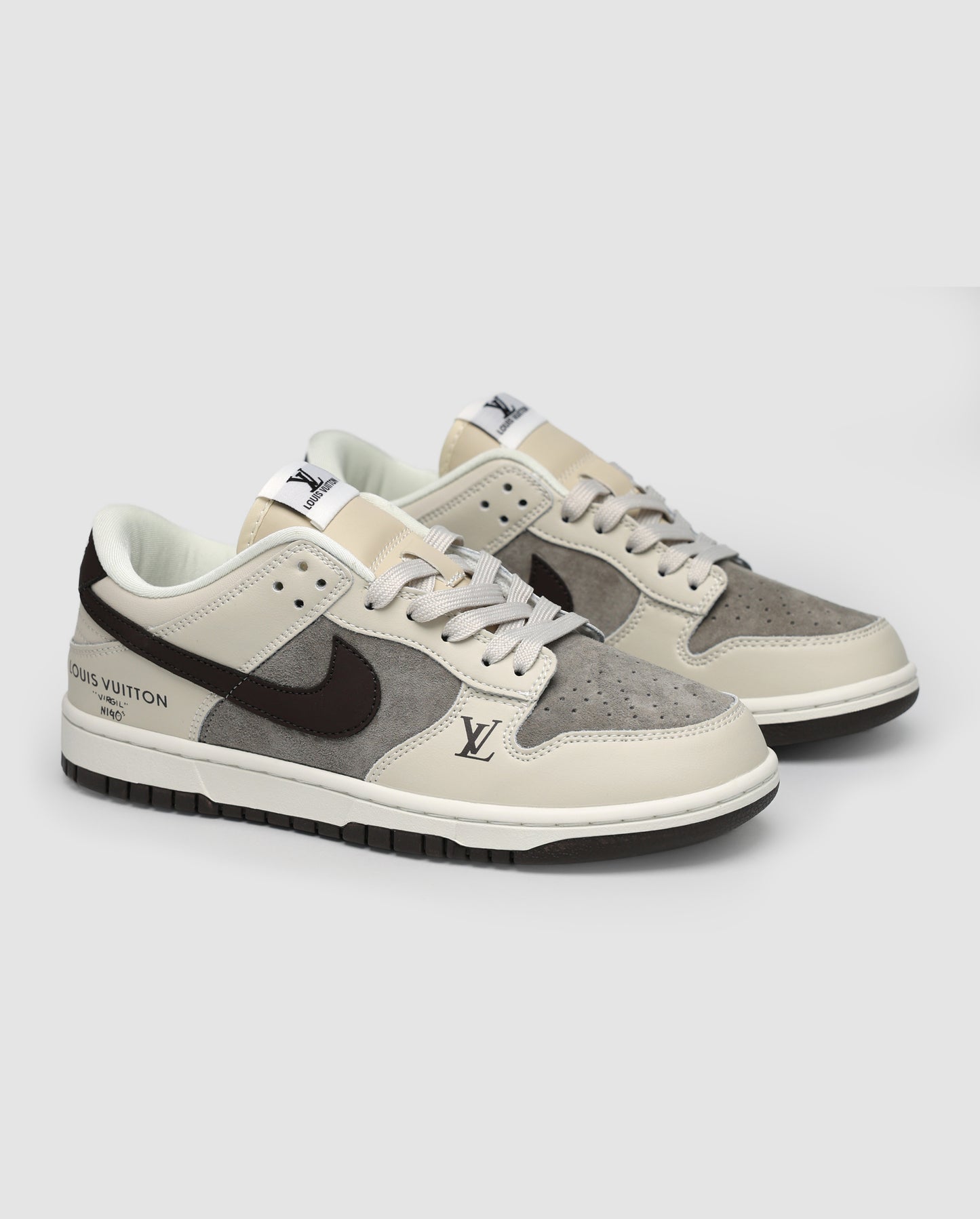 Nike SB Dunk Low x Louis Vuitton Grey Black