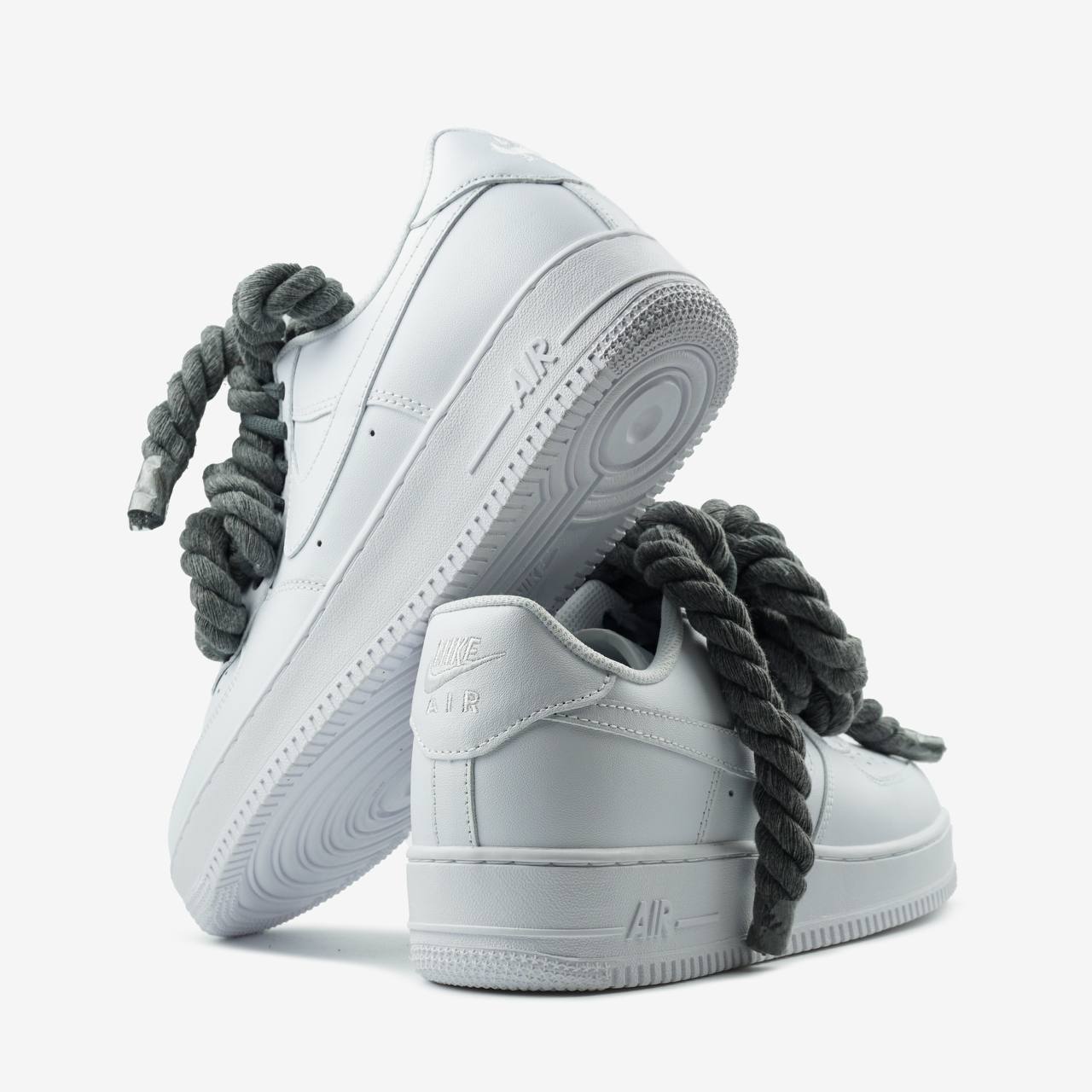 Nike Air Force 1 Rope Laces Grey G
