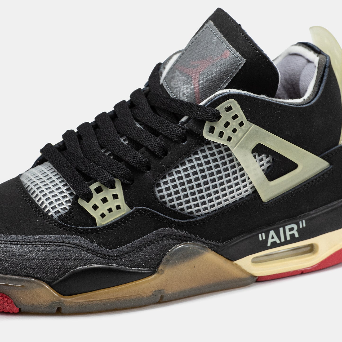 Jordan 4 x Off White Black