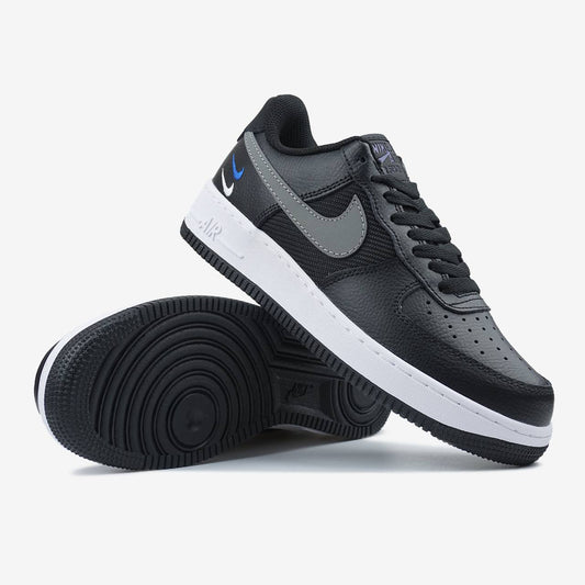 Nike Air Force 1 Low Se Mini Swoosh Casual Shoes Black G