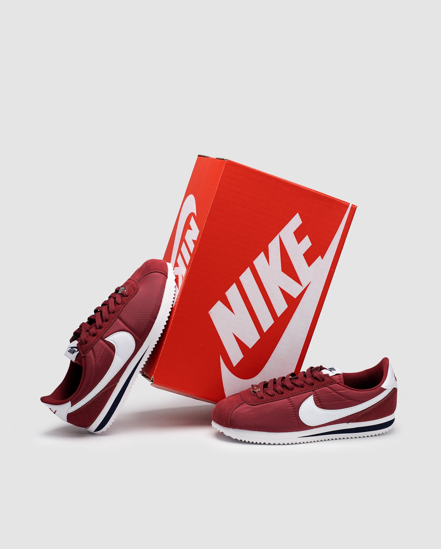 Nike Cortez Burgundy/White