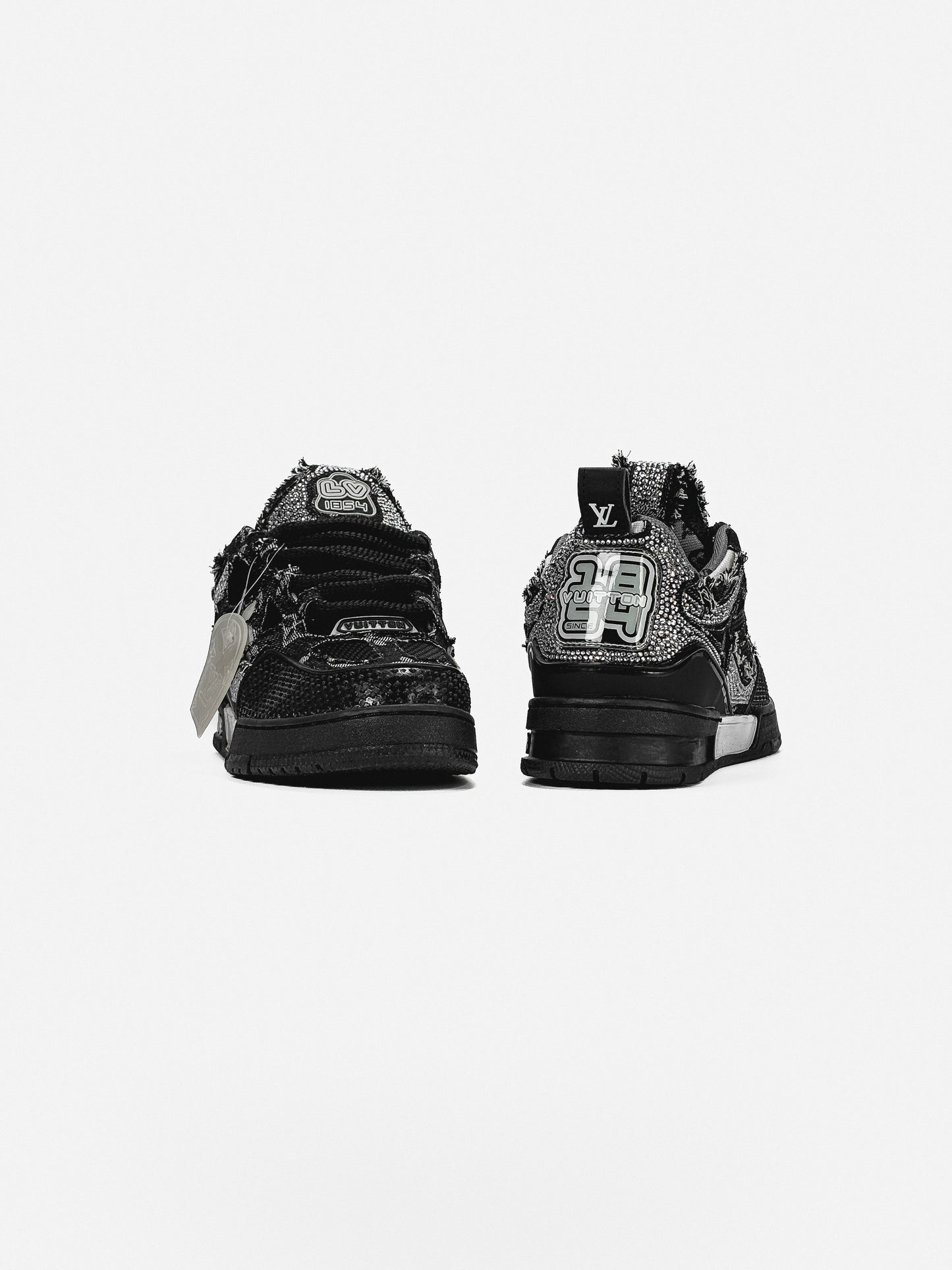 Louis Vuitton Skate 'Black Swarovski Monogram