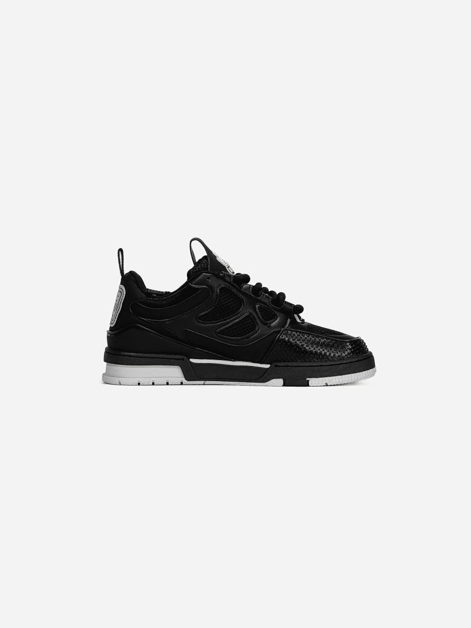 LV  Skate Sneaker Black White