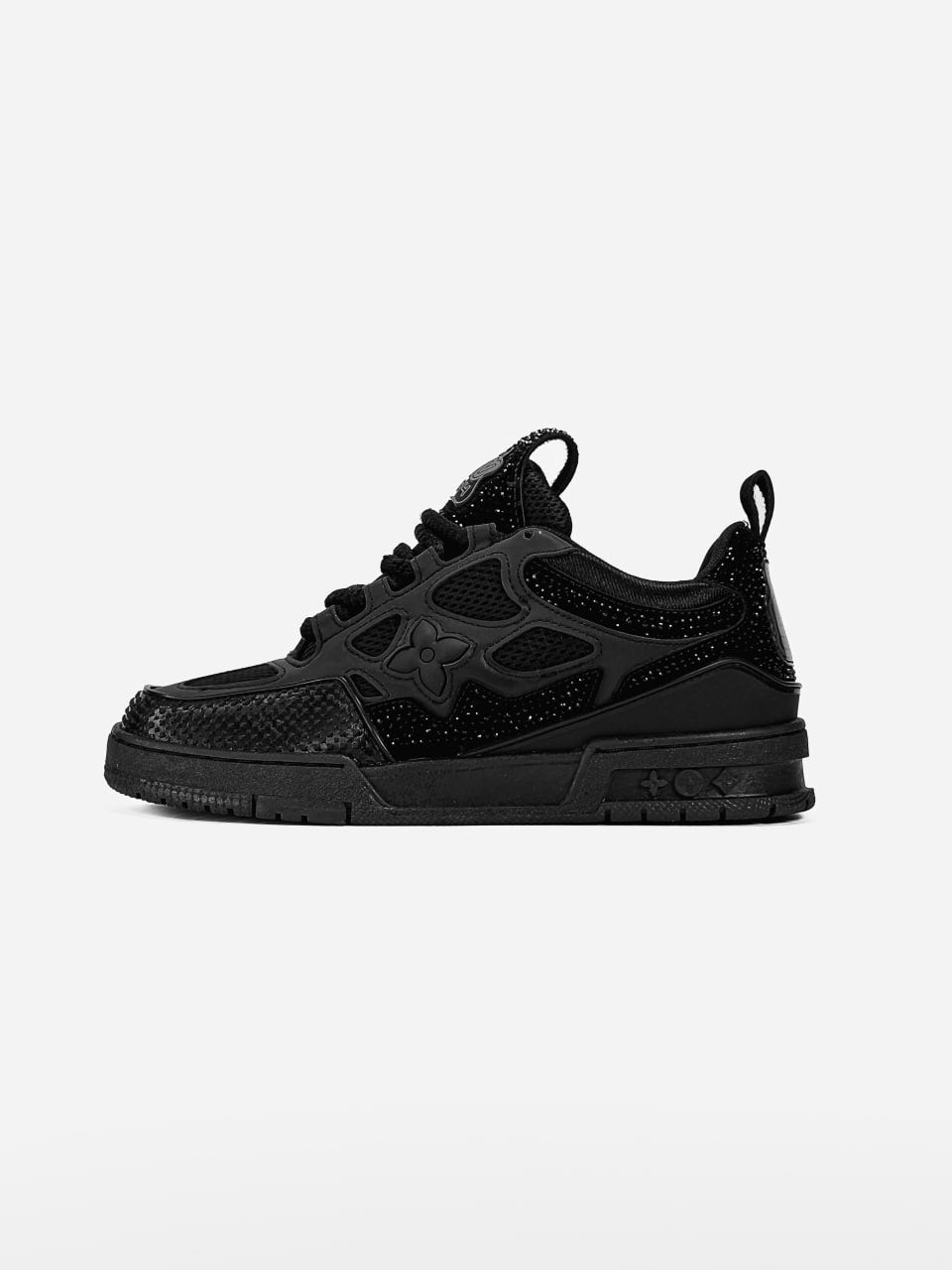Louis Vuitton LV Skate Sneaker Black Crystal