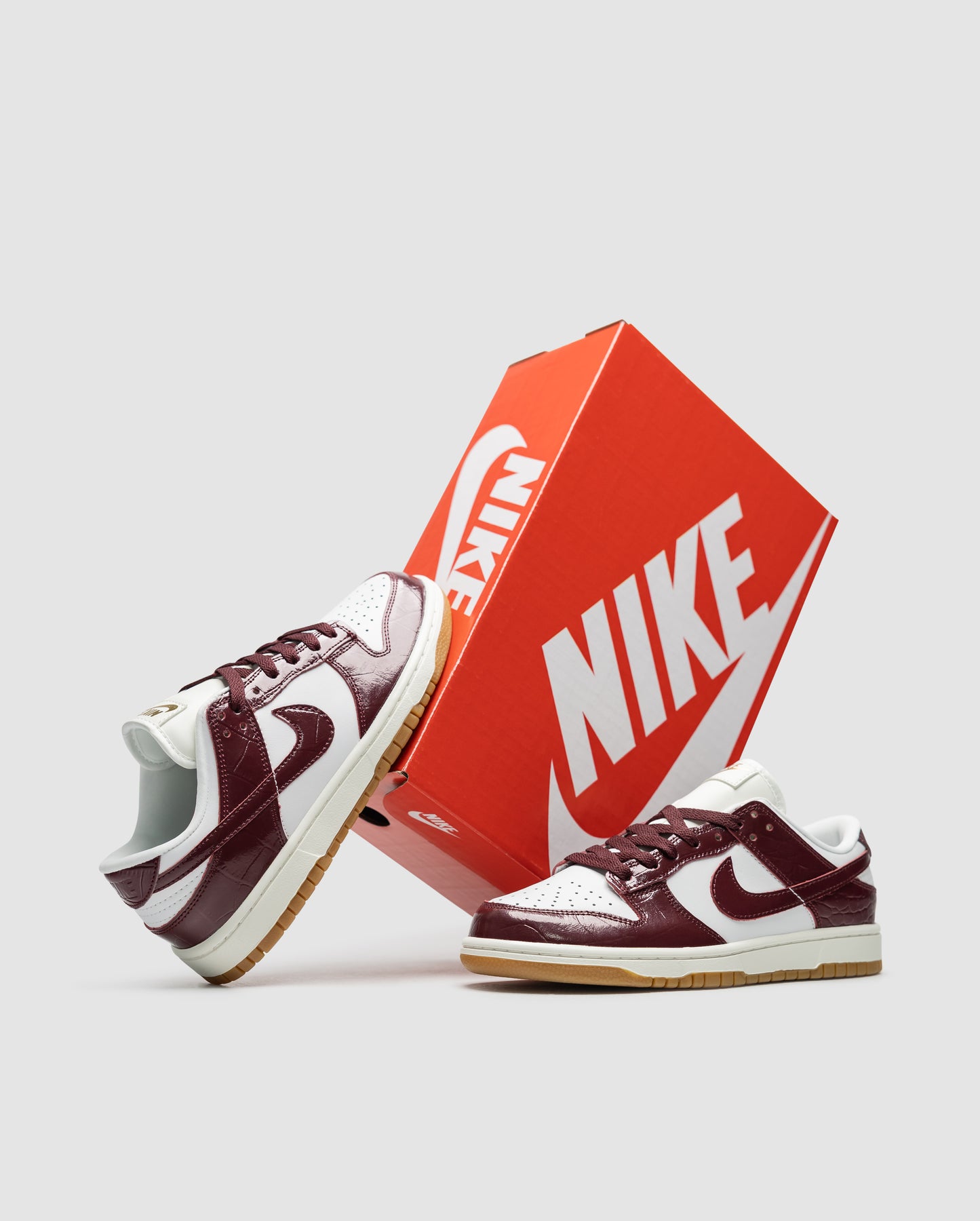 Nike Dunk Low LX Dark Team Red Croc