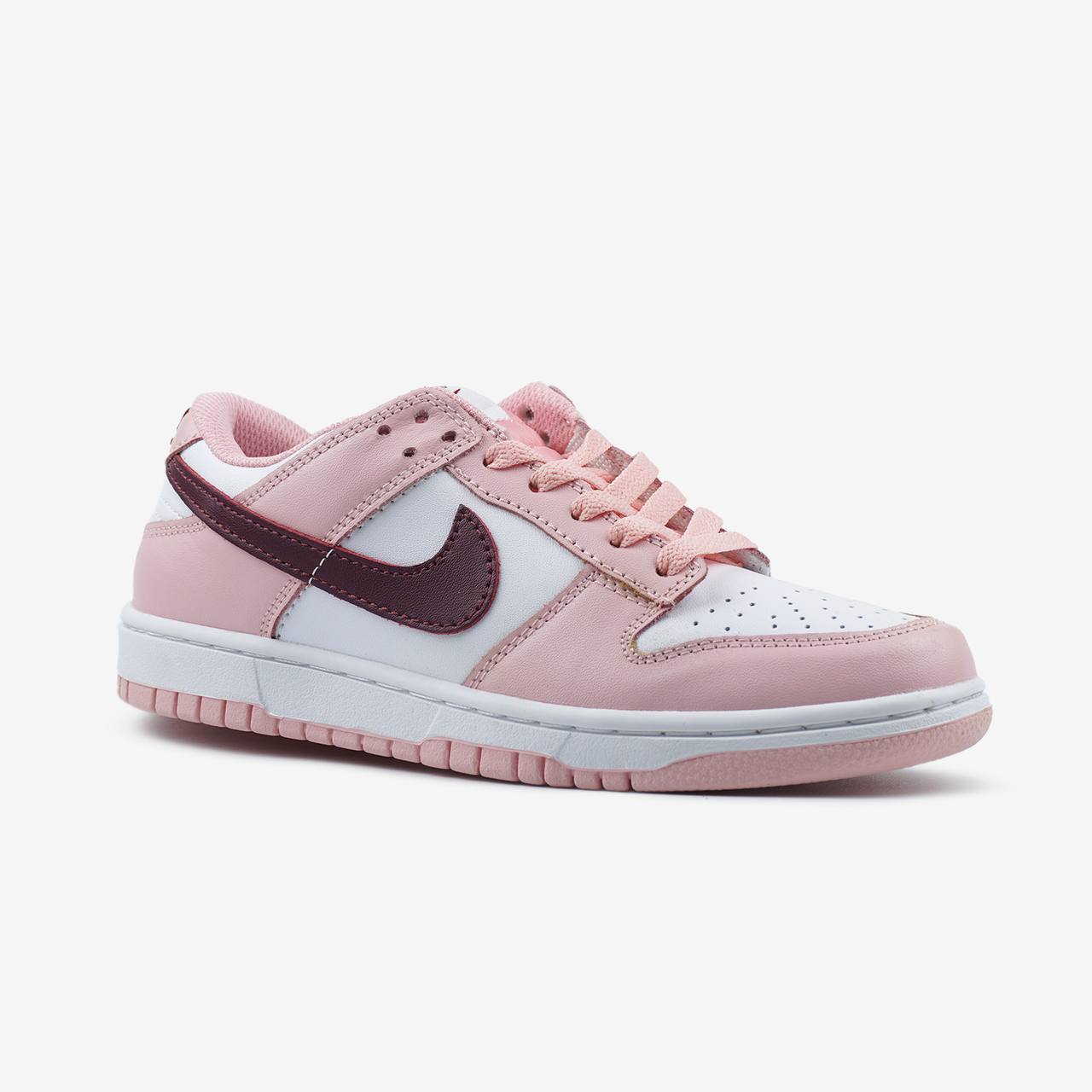 Nike Dunk Low Pink Foam Red White