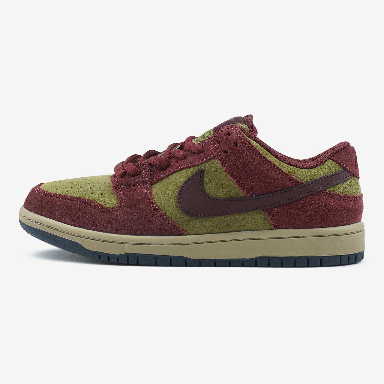 Nike SB Dunk Low Dark Team Red Olive